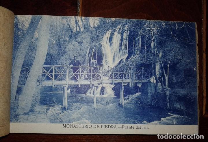 Postales: RECUERDO DEL MONASTERIO DE PIEDRA - 20 POSTALES - Foto 4