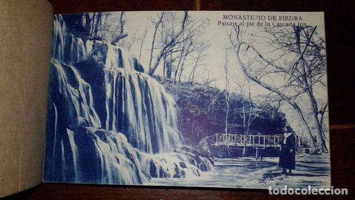Postales: RECUERDO DEL MONASTERIO DE PIEDRA - 20 POSTALES - Foto 5