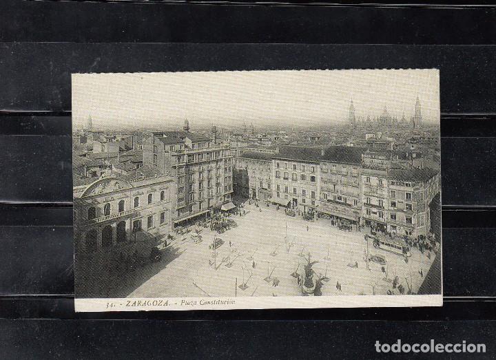 Postales: ZARAGOZA. PASEO DE LA CONSTITUCION - Foto 1