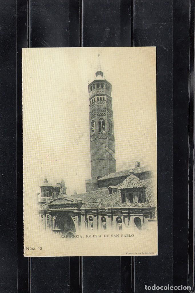 Postales: ZARAGOZA. IGLESIA DE SAN PABLO - Foto 1