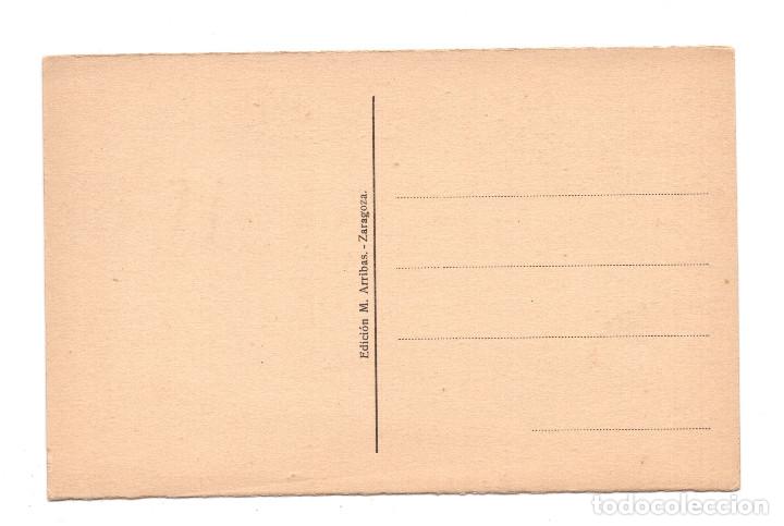 Postales: ZARAGOZA , PUERTA DEL CARMEN - EDICIONES ARRIBAS - Foto 2