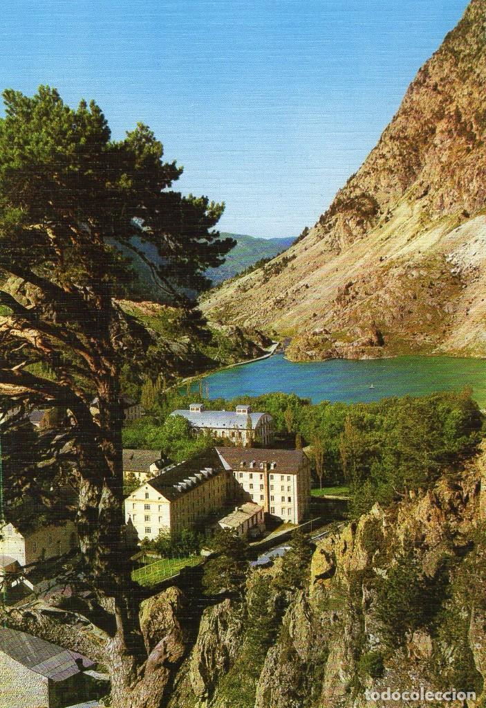 Postales: BALNEARIO DE PANTICOSA GARMONEGRO Y COLLADO DE PONDIELLOS A&Ntilde;O 1960 SIN CIRCULAR