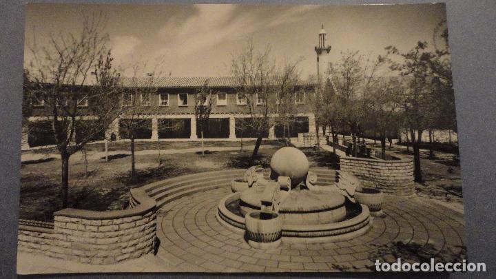 Postales: ANTIGUA POSTAL.PLAZA SAN AGUSTIN Y FUENTE.BELCHITE.ZARAGOZA.MONTA&Ntilde;EZ N&ordm; 8