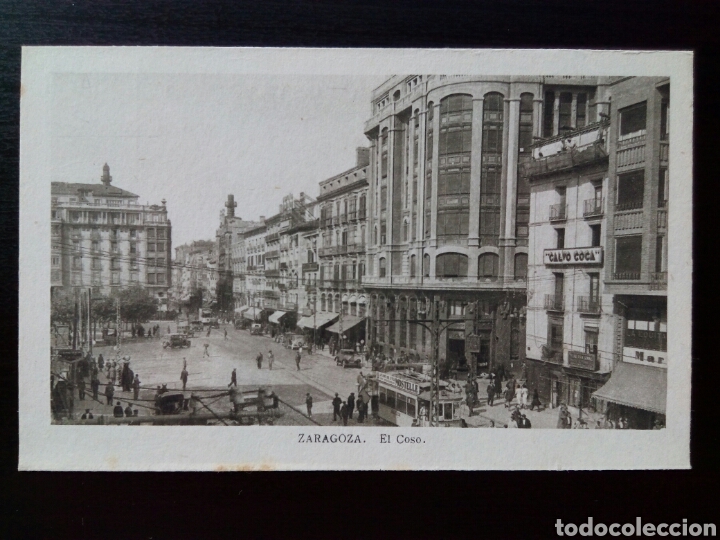 Postales: Postal de Zaragoza. El Coso. - Foto 1