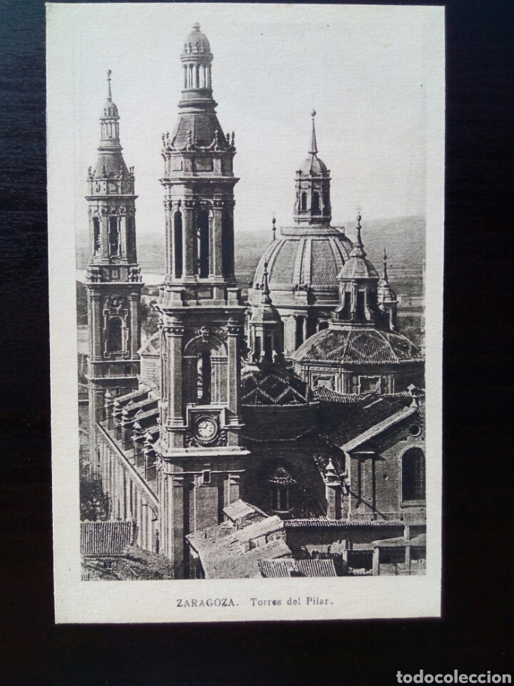 Postales: Postal de Zaragoza. Torres del Pilar. - Foto 1