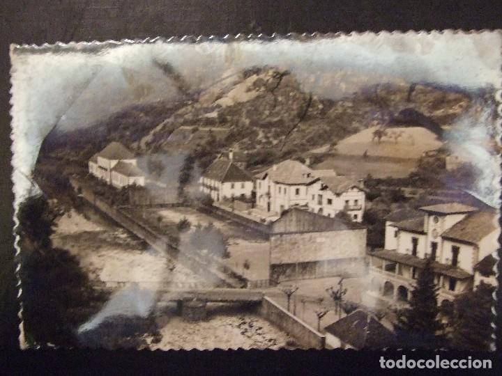 Postales: RONCAL 5 ESCUELAS Y VISTA PARCIAL - EDICIONES SICILIA ZARAGOZA - CIRCULADA Y FECHADA