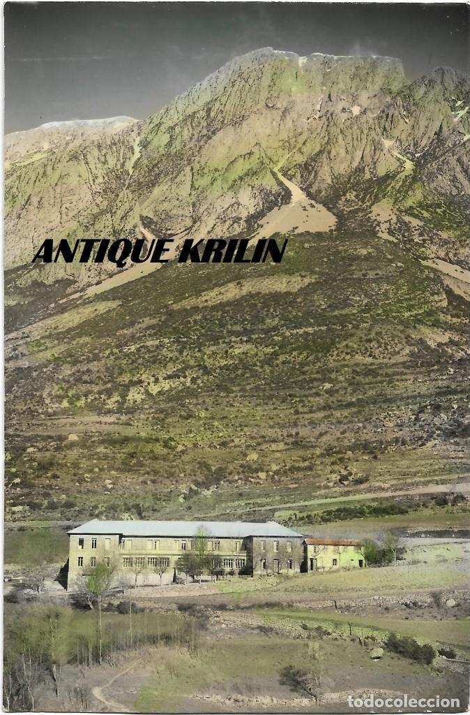 Postkarten: VILAS DE TURBON N&ordm; 3 .- BALNEARIO AL FONDO EL TURBON .- EDICIONES SICILIA