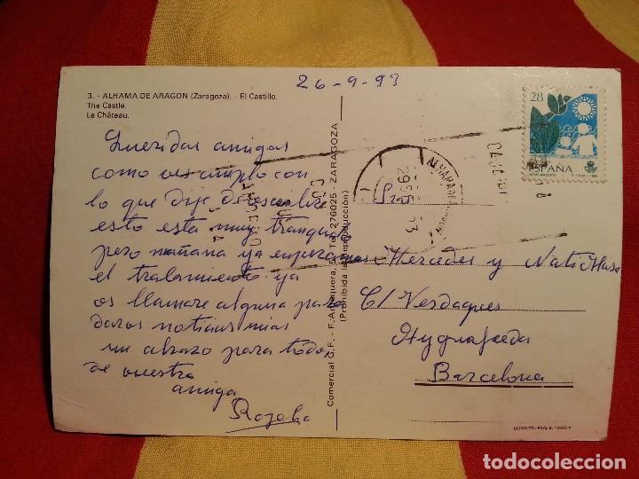 Postales: ALHAMA DE ARAGON - ZARAGOZA . - Foto 2