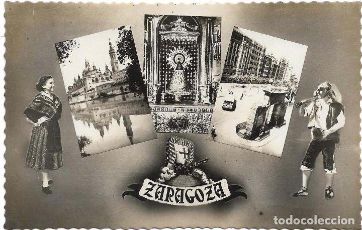 Postales: ZARAGOZA .- VISTAS .- EDICIONES DARVI - Foto 1