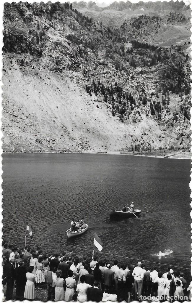 Postales: BALNEARIO DE PANTICOSA N&ordm; 137 REGATAS EN EL LAGO .- EDICIONES SICILIA