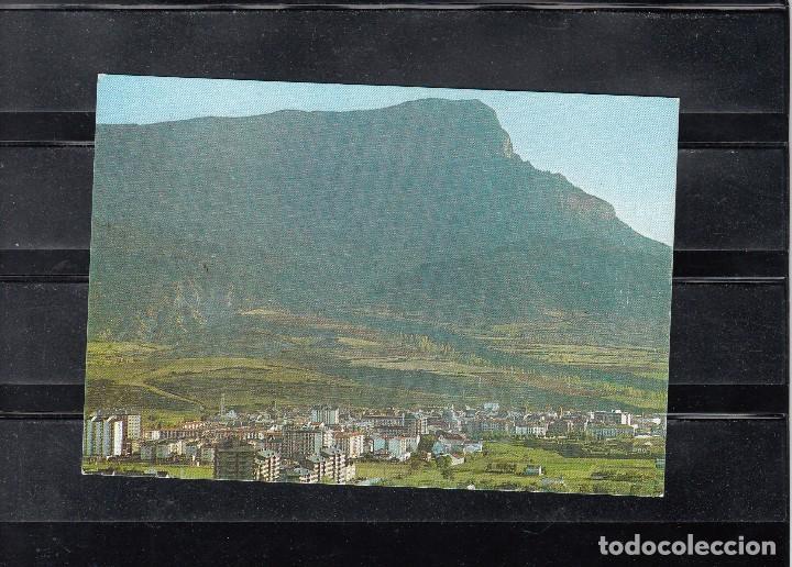 Postales: 21.- JACA. VISTA PARCIAL Y PE&Ntilde;A OROEL 1769 M.
