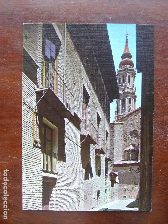 Postales: Calle Dormer y la Seo Zaragoza postal - Foto 1