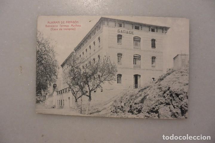 Postkarten: TARJETA POSTAL ALHAMA DE ARAGON BALNEARIO THERMAS MATHEU