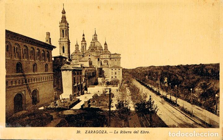 Postales: ZARAGOZA, LA RIBERA DEL EBRO, ARRIBAS N&ordm; 30 - Foto 1