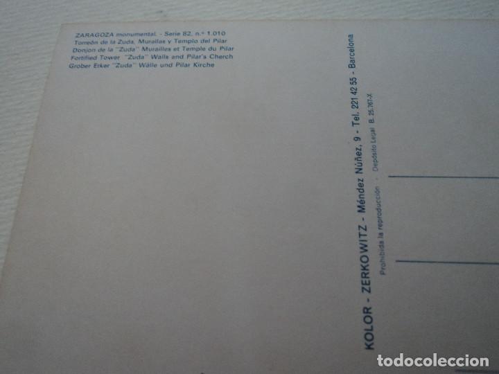 Postales: zaragoza torreon de la zuya zerkowitz intacta - Foto 2