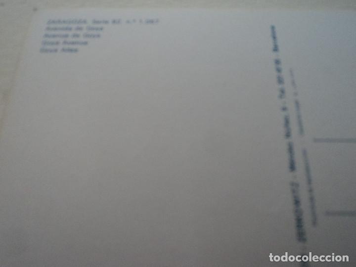 Postales: zaragoza avenida de goya zerkowitz intacta - Foto 2