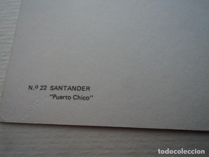 Postales: SANTANDER PUERTO CHICO DOMINGUEZ INTACTA - Foto 2