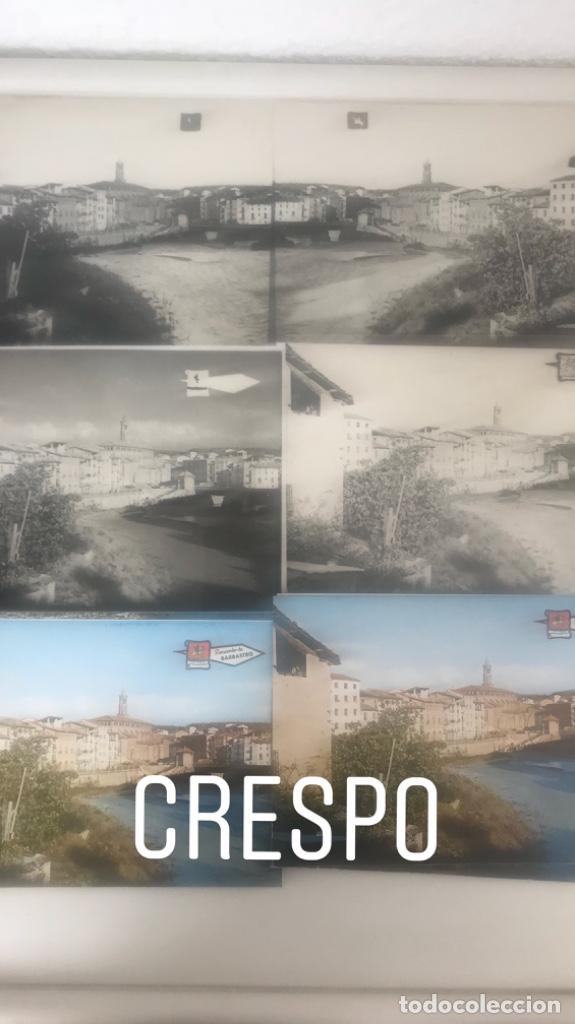 Postales: 4 NEGATIVOS DE BARBASTRO, CLICH&Eacute;S 1960&rsquo;S.