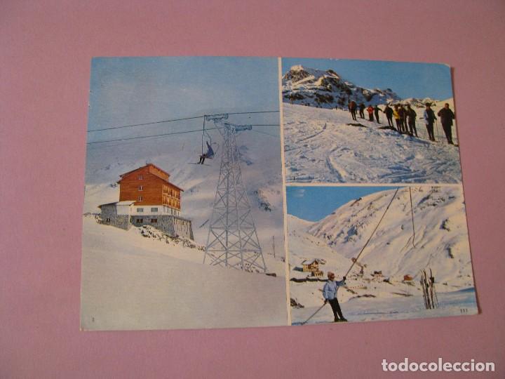 Postcards: POSTAL DE CANDANCHU. CANFRANC. CIRCULADA. 1966.