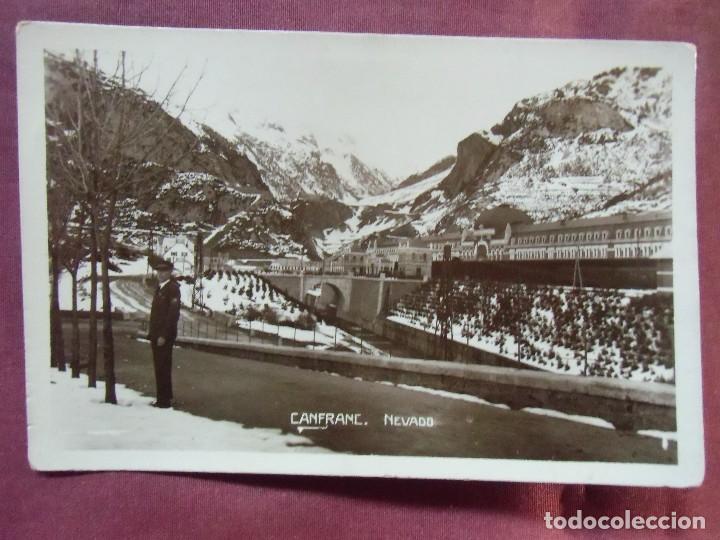 Postales: POSTAL.CANFRANC(Huesca) sin circular, brillo a&ntilde;os 30.