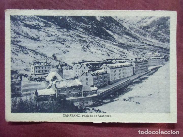 Postales: POSTAL.CANFRANC(Huesca) Ed. F. de las Heras, circulada 1941.