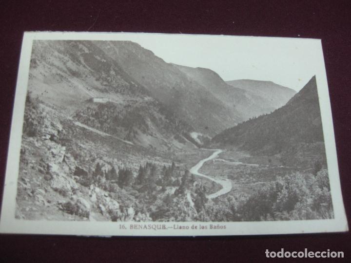 Postales: POSTAL 16. BENASQUE. LLANO DE LOS BA&Ntilde;OS. - Foto 1