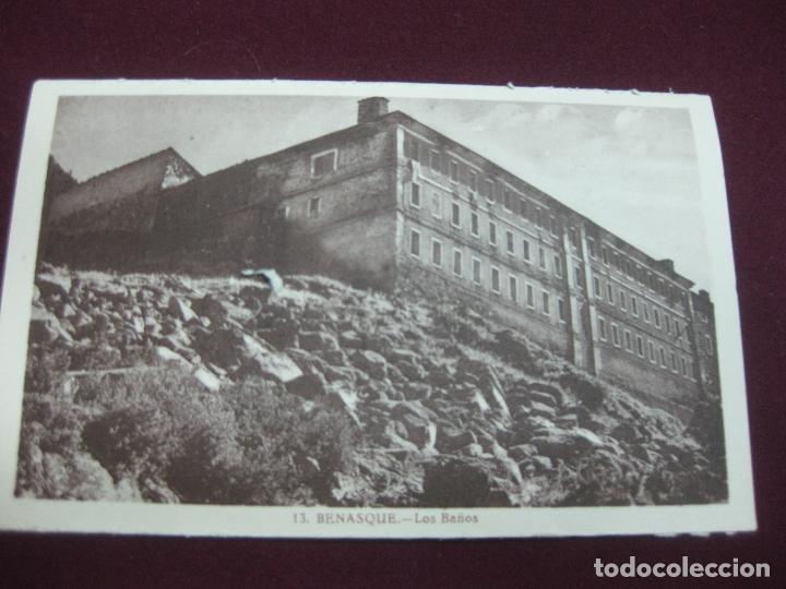 Postales: POSTAL 13. BENASQUE. LOS BA&Ntilde;OS. - Foto 1