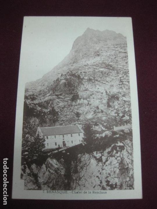 Postales: POSTAL 7. BENASQUE. CHALET DE LA RENCLUSA. - Foto 1