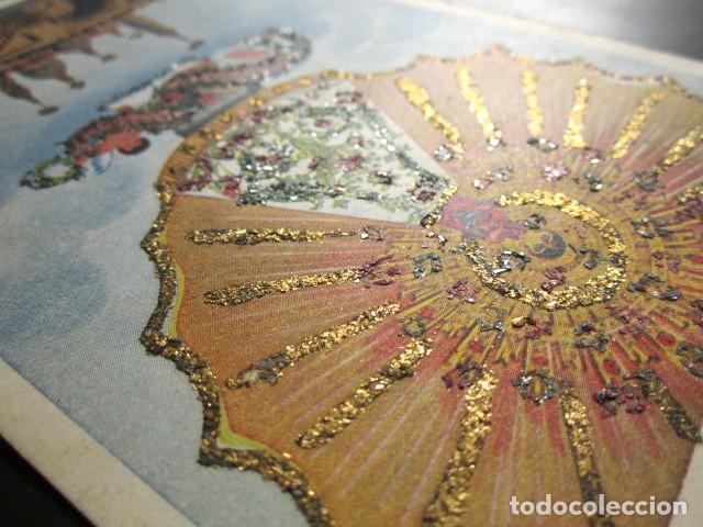 Postales: POSTAL ZARAGOZA. DECORADA. A&Ntilde;O 1938. - Foto 2