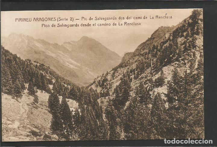 Postcards: PIRINEU ARAGONES - SERIE 2 - PIC DE SALVAGUARDA DES DEL CAMI DE LA RECLUSA - VER FOTOS - (52.799)