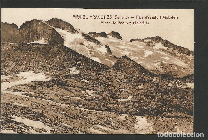 Postcards: PIRINEU ARAGONES - SERIE 3 - PICS D'ANETO I MALADETA - VER FOTOS - (52.802)