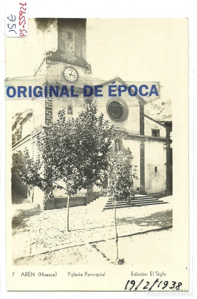 Postcards: (PS-55921)POSTAL DE AREN-IGLESIA PARROQUIAL.EDICION EL SIGLO