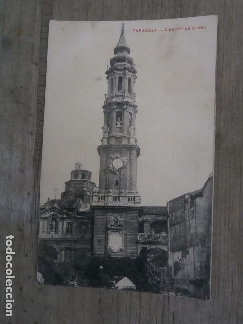 Postales: Postal zaragoza, catedral de la seo - Foto 1