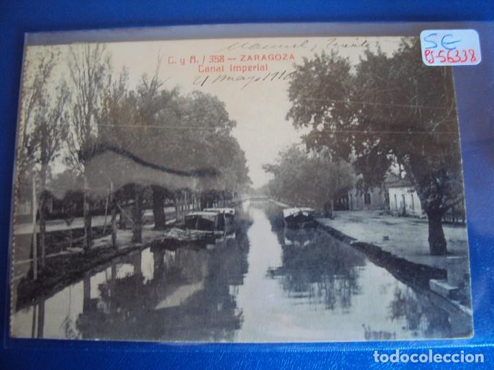 Postcards: (PS-56338)POSTAL DE ZARAGOZA-CANAL IMPERIAL