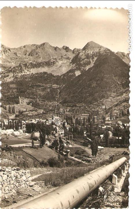 Postales: POSTAL, SALLENT DE GALLEGO-HUESCA, VISTA GENERAL, ED. SICILIA, ESCRITA