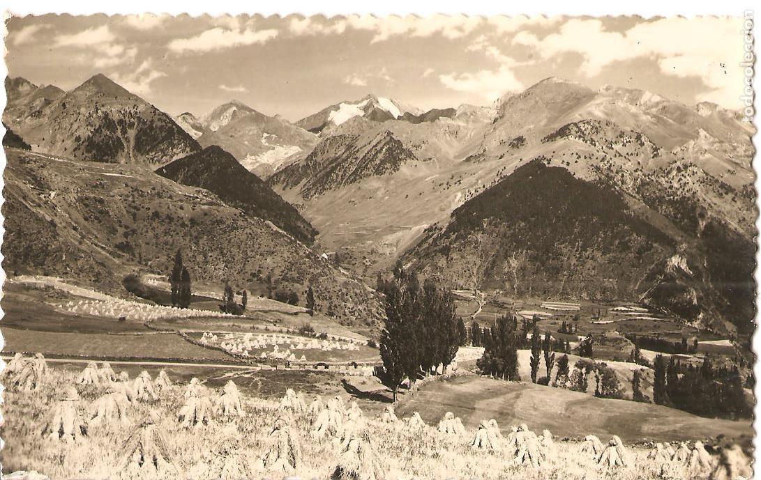 Postales: POSTAL, SALLENT DE GALLEGO-HUESCA, VISTA DEL VALLE DE TENA, ED. SICILIA, ESCRITA