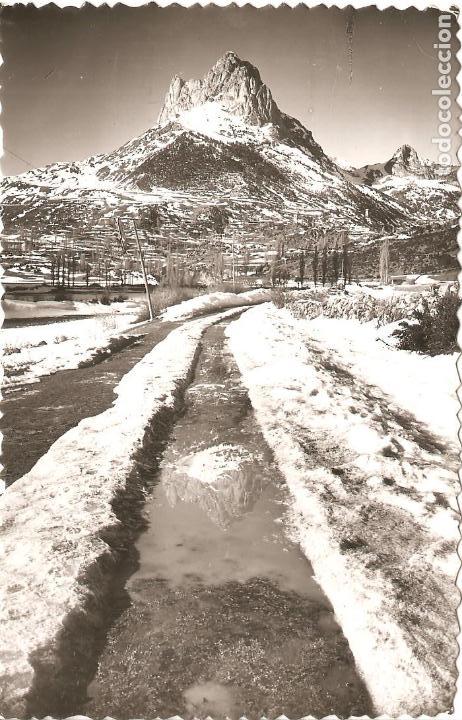Postales: POSTAL, SALLENT DE GALLEGO-HUESCA, PE&Ntilde;A FORATATA, ED. SICILIA,
