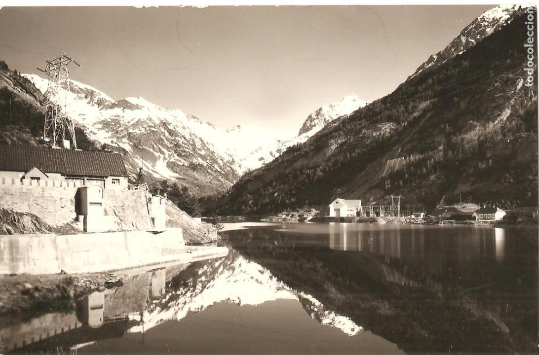 Postales: POSTAL, SALLENT DE GALLEGO-HUESCA, PRESA EMBALSE LA SARRA, ED. SICILIA, ESCRITA