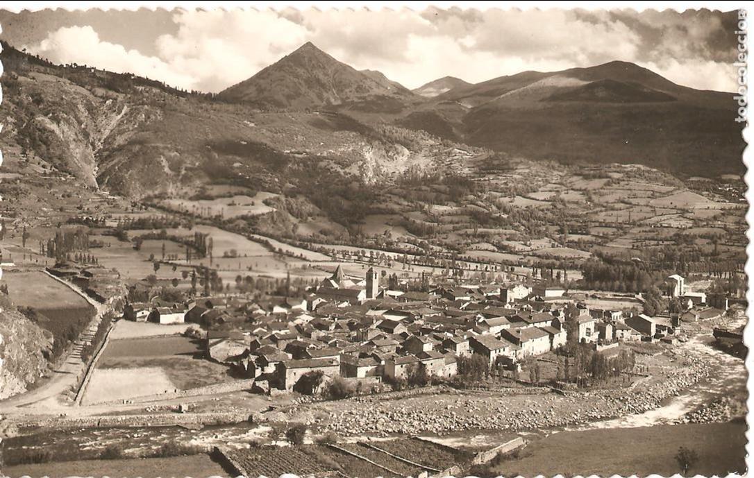 Postales: POSTAL, BENASQUE-HUESCA, VISTA GENERAL, ED. SICILIA,