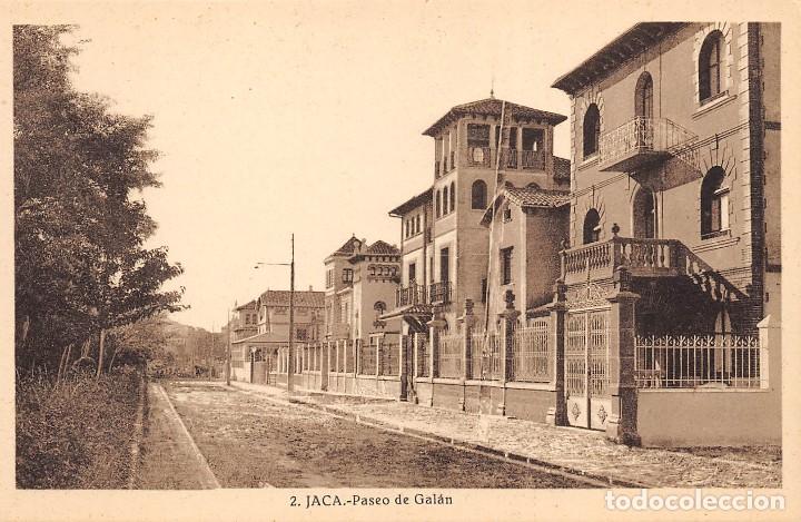 Postales: JACA (HUESCA).- PASEO DE GAL&Aacute;N - Foto 1