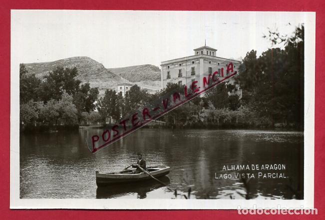 Postcards: POSTAL ALHAMA DE ARAGON, LAGO, VISTA PARCIAL, P88855