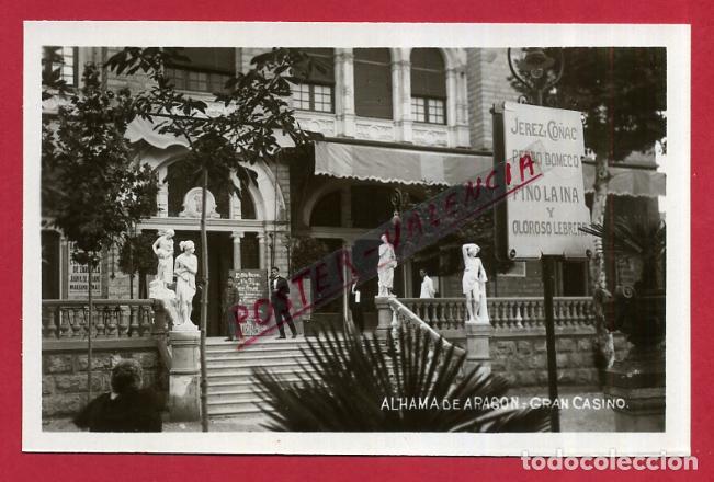 Postcards: POSTAL ALHAMA DE ARAGON, GRAN CASINO, P88856