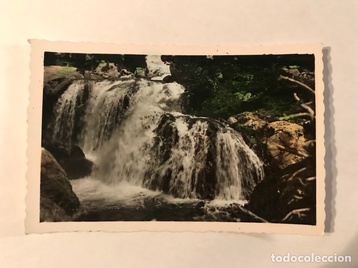 Postales: BALNEARIO DE PANTICOSA (Huesca) Postal No.40 Cascada camino de los Lagos. (h.1960?)