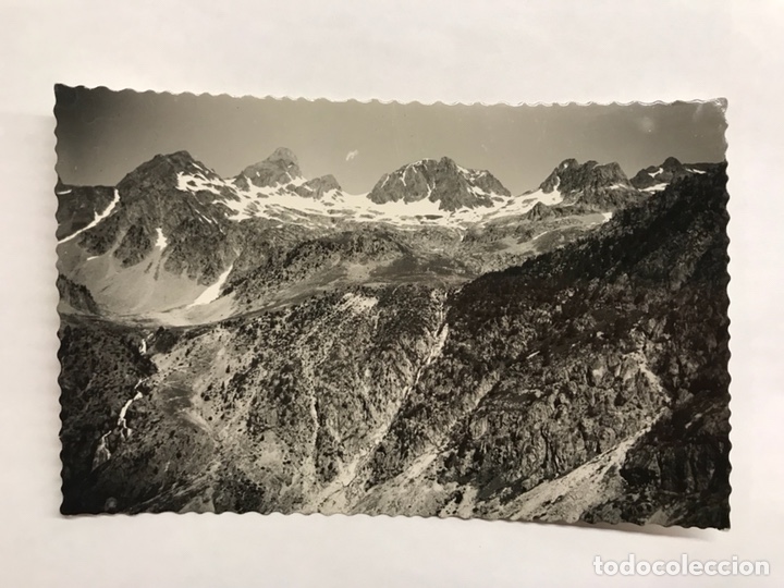 Postales: Balneario de Panticosa (Huesca) Postal No.22 Rocosas. Picos de las Argualas (h.1960?)