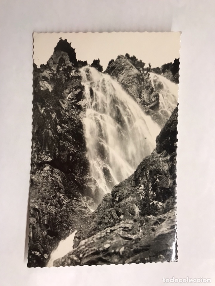 Postales: Balneario de Panticosa (Huesca) Postal No.28 Cascada.. ediciones DARVI (h.1960?)