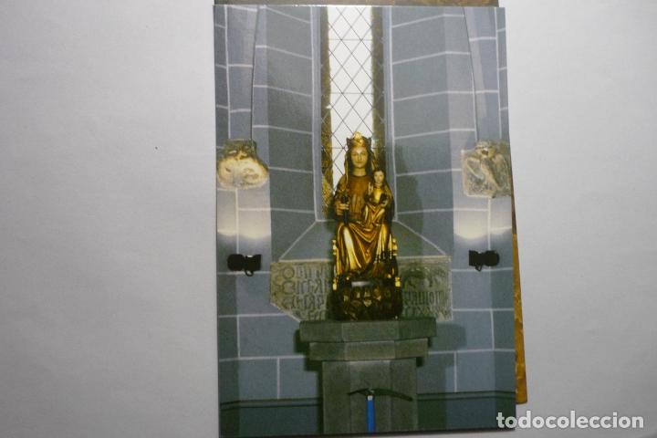 Postales: postal sallent de gallego - virgen de las nieves