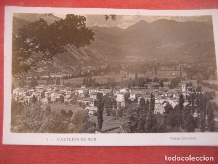 Postales: Castejon de Sos N&ordm;1. Vista general. Postal sin circular - Foto 1