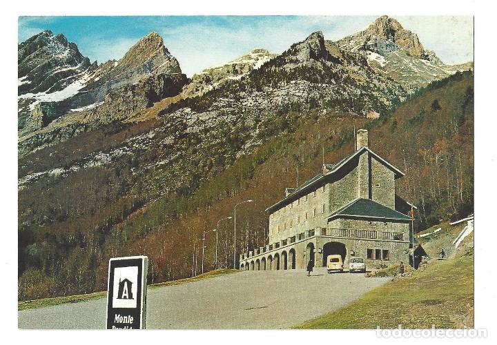 Postales: PIRINEO ARAGON&Eacute;S. BIELSA.- N&ordm; 329, ALBERGUE NACIONAL EN EL CIRCO DE PINETA. HUESCA- SIN CIRCULAR