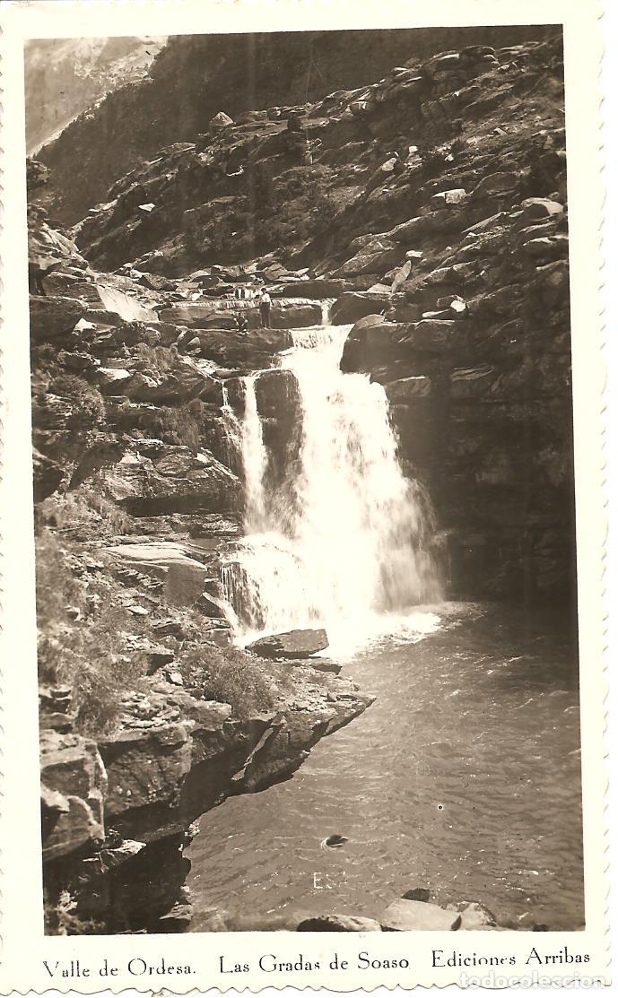 Postales: POSTAL, VALLE DE ORDESA, LAS GRADAS DE SOASO, ED. ARRIBAS, SIN CIRCULAR