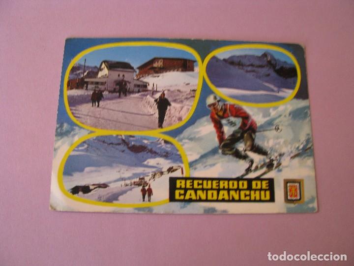 Postales: POSTAL RECUERDO DE CANDANCHU. CIRCULADA 1970.
